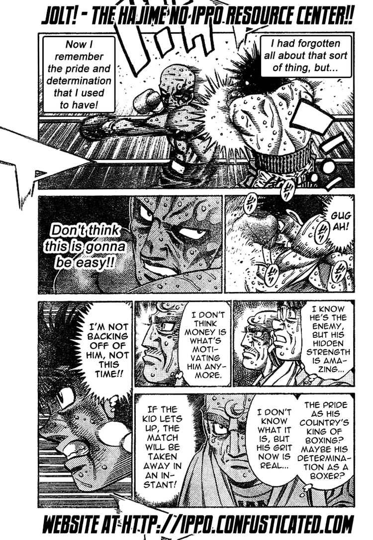 Hajime no Ippo: Fighting Spirit, Chapter 788 image 12